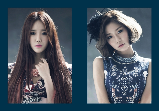 달샤벳 멤버 지율(왼쪽)과 가은. 두 사람은 이번 달을 끝으로 팀 활동을 마감한다. /달샤벳 공식 홈페이지