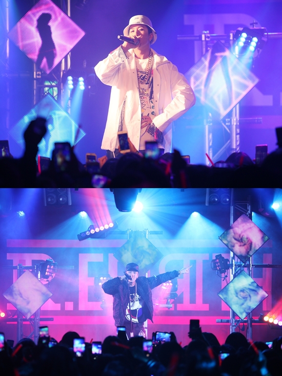 19~20일 첫 단독 콘서트를 연 빅스 라비. 라비는 성공적으로 공연을 마쳤다. /젤리피쉬엔터테인먼트 제공