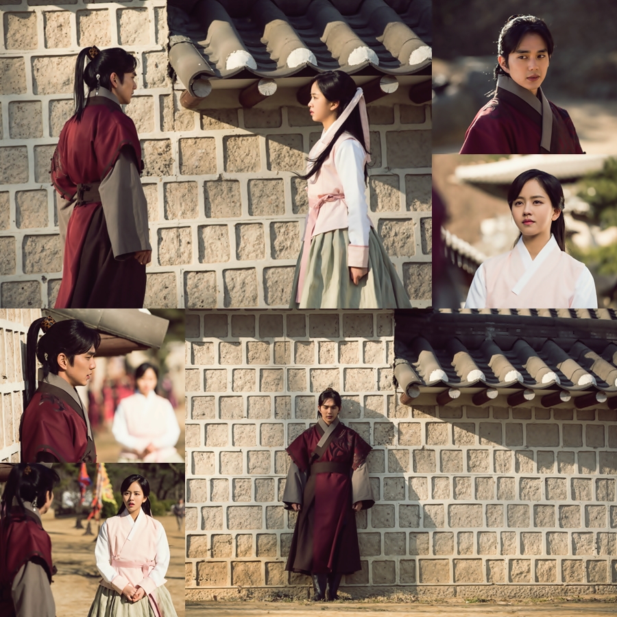 <군주> 유승호-김소현, ‘돌담 기다림’ 포착! 설렘 주의보 이미지-1