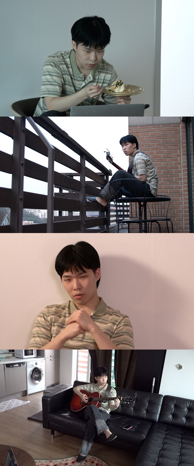 '독립만세' 악뮤 찬혁, 창작의 고통에 기타들고 집안 헤매