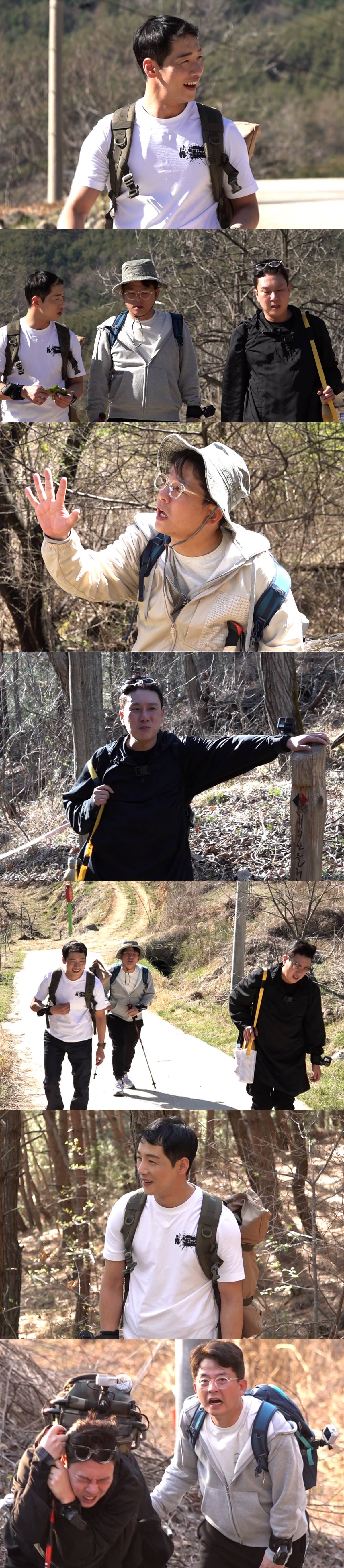 '미우새' 박군, '저질 체력' 이상민·김준호와 지옥 행군 도전