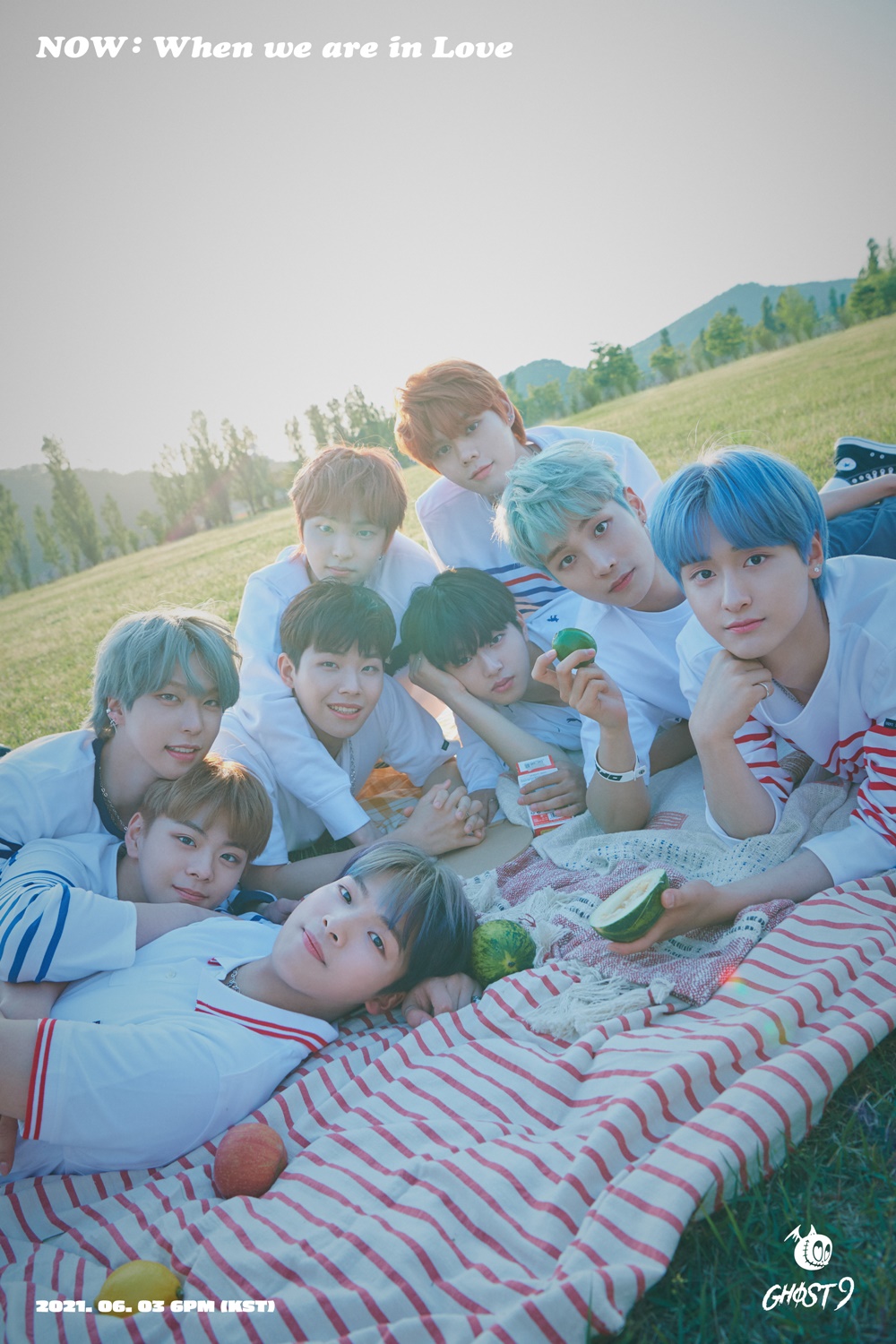 고스트나인, 역대급 비주얼로 청량한 소년미 발산