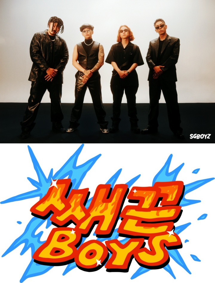 콘서트 무대 위에서 노래하는 가수와 빛나는 조명