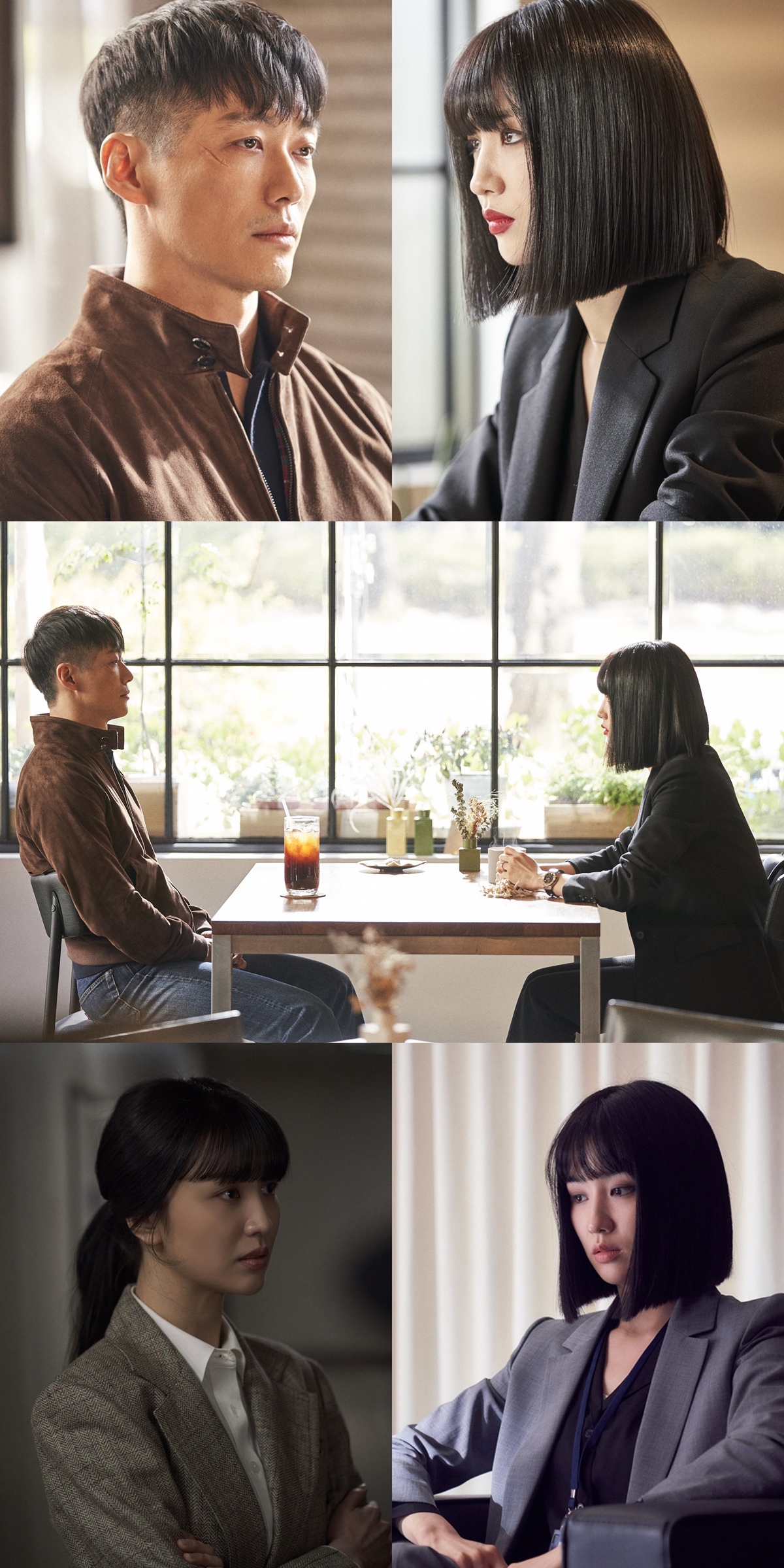 '검은태양' 박하선, 남궁민과 싸늘한 대치에 관계도 궁금증 ↑