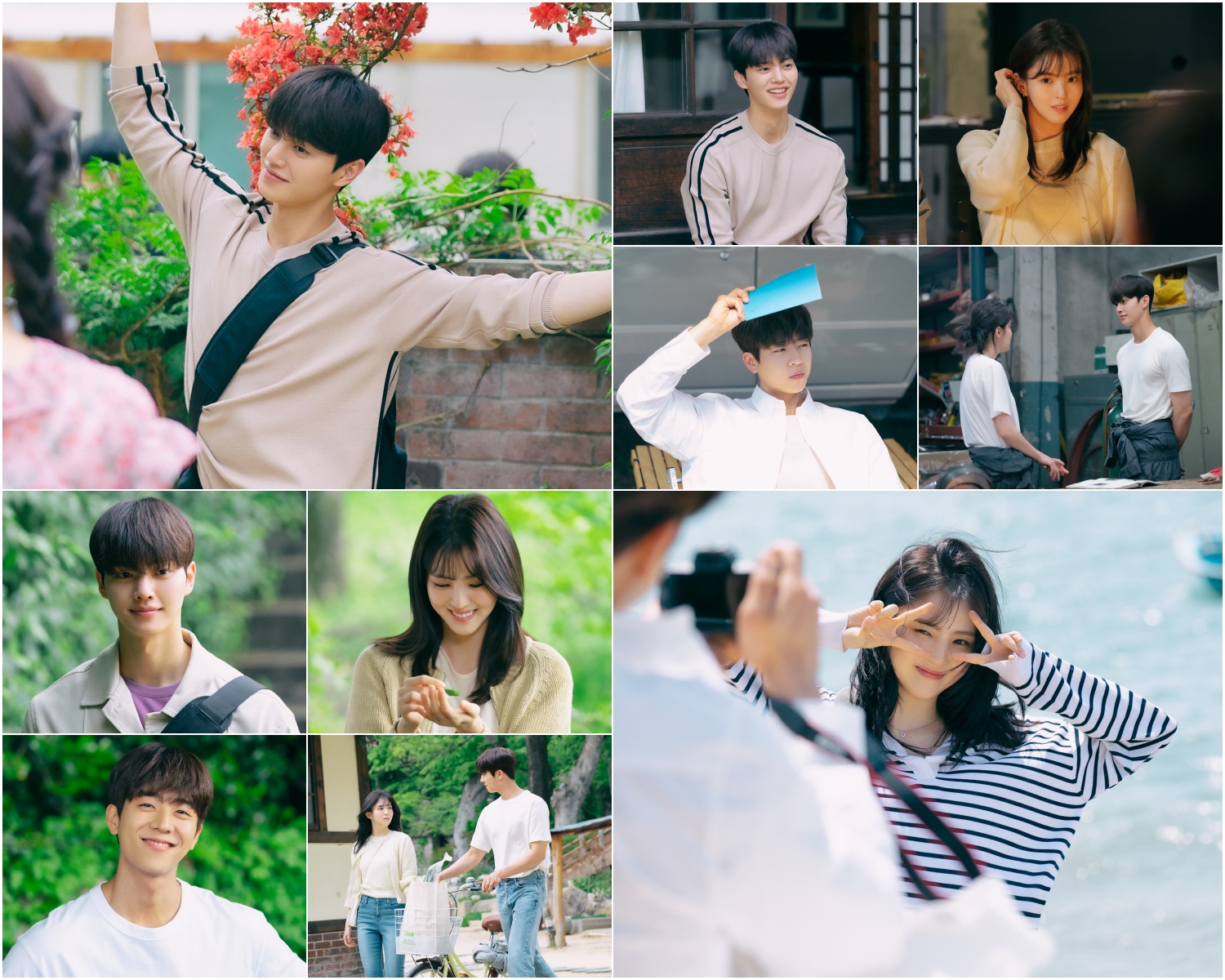 '알고있지만' 송강X한소희X채종협, 비하인드 컷 공개...청량美 한도 초과 '심쿵'