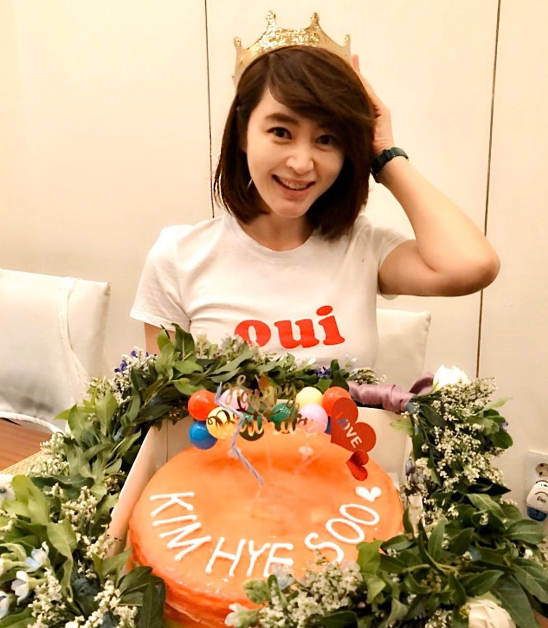 김혜수, 나이 52세 "생일 축하 고맙습니다" [인스타] 