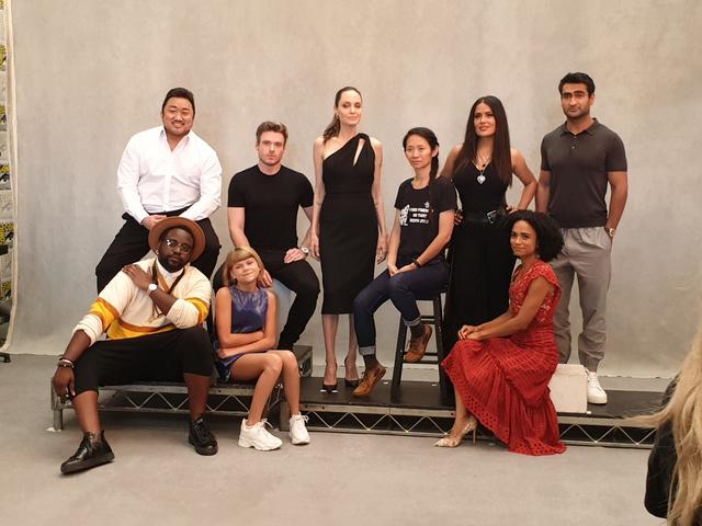 마동석 '이터널스' 개봉 앞두고 근황 공개 "글로벌 홍보활동 중"