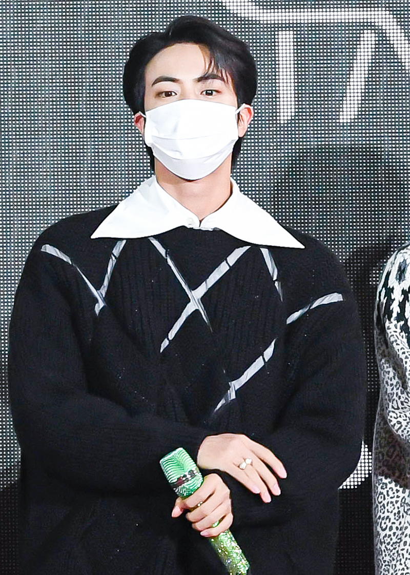 [포토] 방탄소년단 진, 'WWH' 역시~