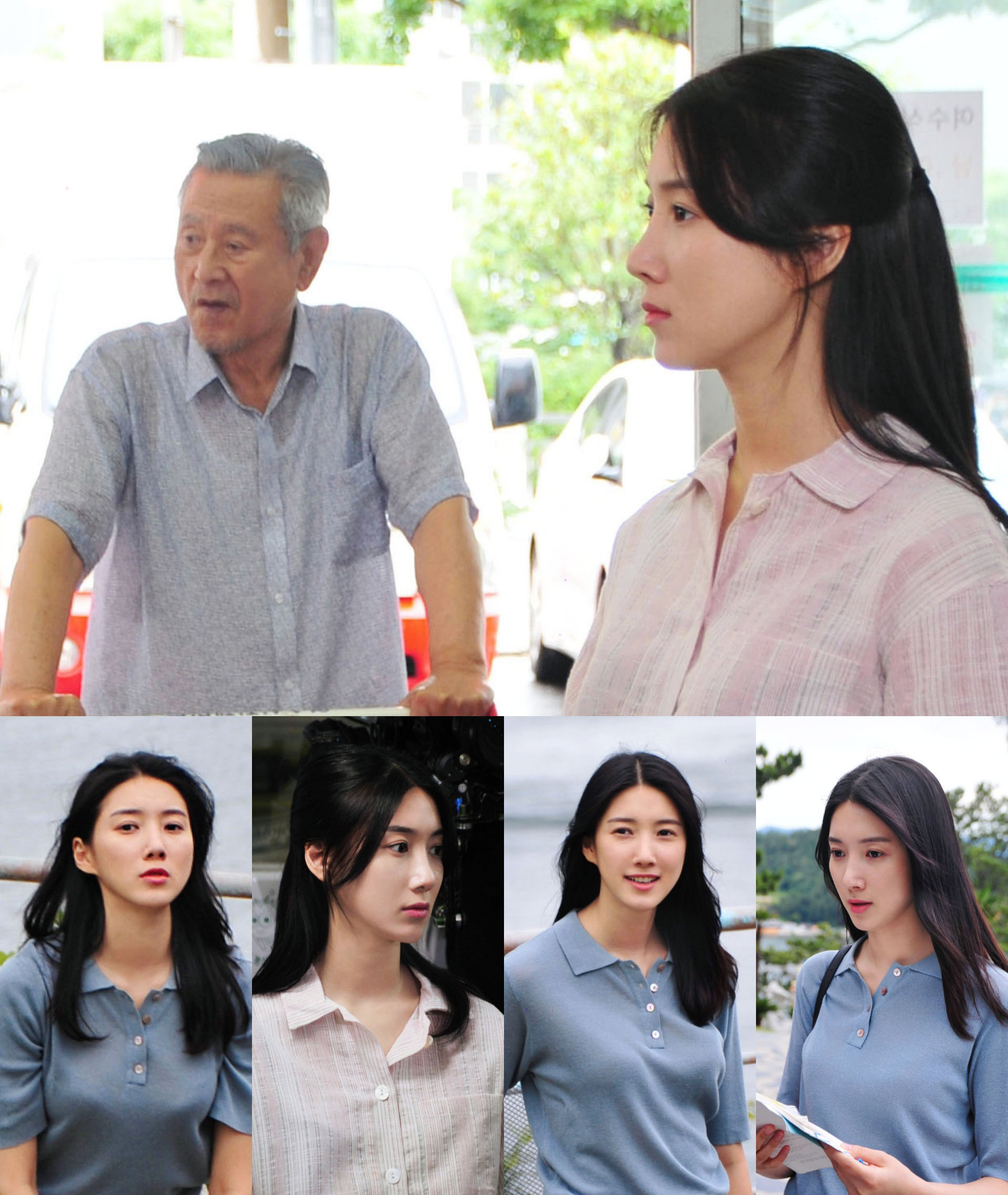 '동백' 주아름, 박근형과 열정 가득 현장 비하인드