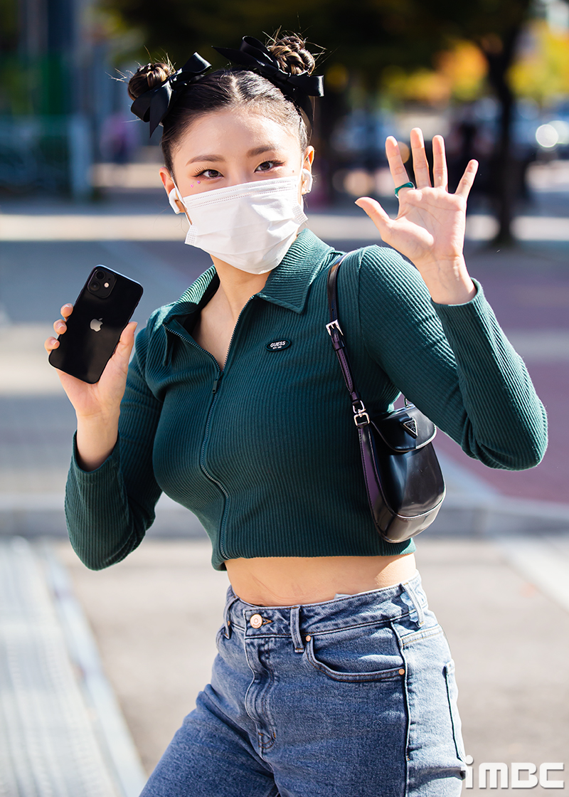 [포토] 'YGX' 리정, '뿌까' 머리 하고 거리 포착