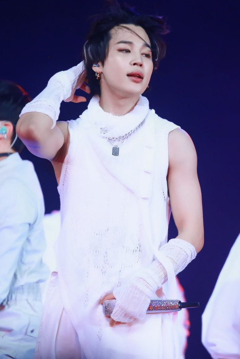 방탄소년단 지민 美sofi스타디움 흔든 '무대의 제왕' 포스