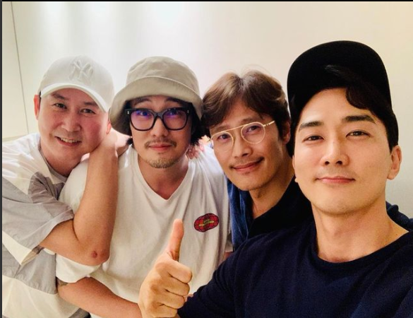 이병헌, 소지섭+송승헌+신동엽과 "good old friends"