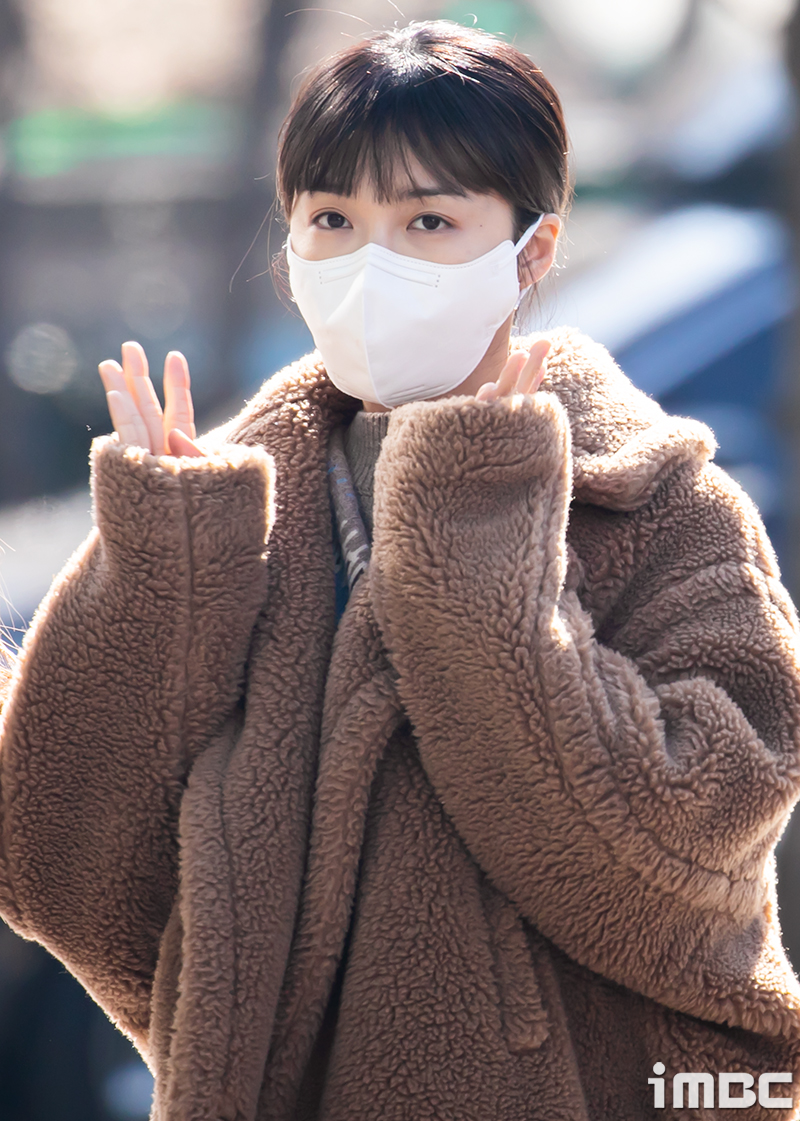 [포토] 에이핑크 정은지, '곰은지'의 출근광장