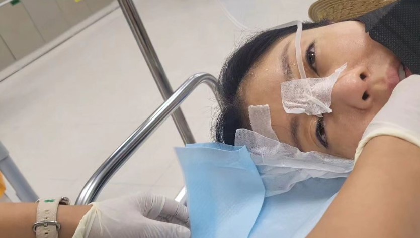 이지현, 촬영 중 각막 손상 응급실行…"눈에 불나는 듯"