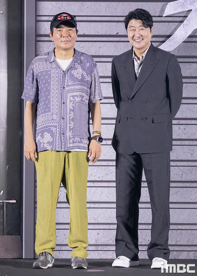 [포토] 김지운-송강호, 칸의 '김 감독'