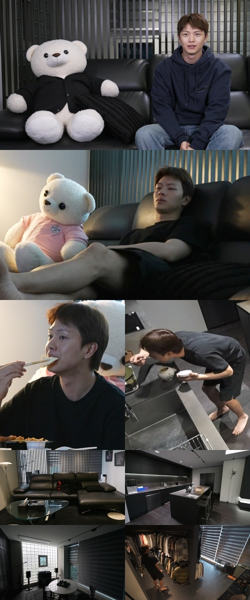 '자취 8년 차' 육성재, 블랙 광인 집 공개 "동굴에 사는 곰이라 생각" (나혼산)