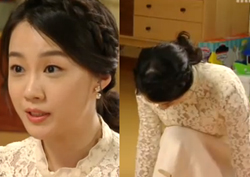 <압구정 백야> 백옥담, 이것이 '내숭 100단'의 첫 인사!