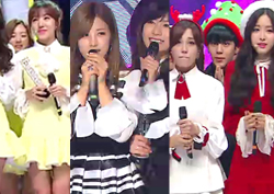 [3주 연속 1위 기념] <쇼! 음악중심> 빨노검 에이핑크의 깜찍 인증!