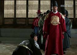 [화정 리뷰]  차승원, 박영규에 석고대죄 “한번만 기회 달라”