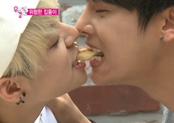 [우리 결혼했어요 리뷰] 헨리-예원 vs 엠버-엔, 막대과자 게임 승자는(?)