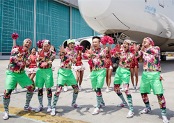 <무한도전> 환영식에 엄청난 '도전'이 기다리고 있다!