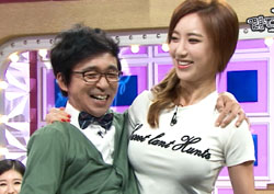 <라디오스타> 김국진, "내가 예정화 품에 안기다니~♪" 