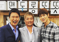  이성재-최재성-유연석, "신흥 맨도롱 브로~?"