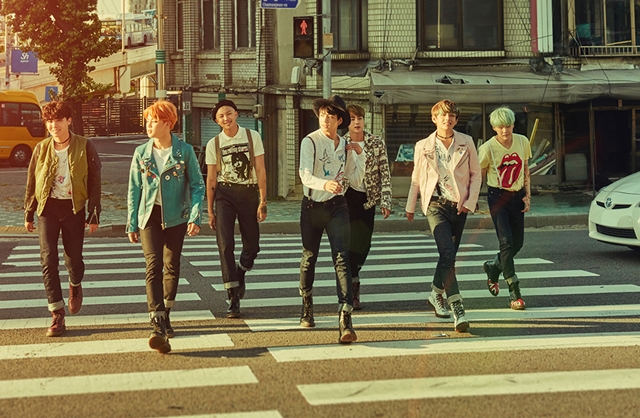 '화양연화 pt.2'로 활동하고 있는 방탄소년단. 방탄소년단은 타이틀곡 '런'으로 인기를 얻고 있다. /빅히트엔터테인먼트 제공