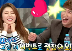 오글주의보! <라디오스타> 장동민♥나비, 콩깍지가 방탄유리급이네~