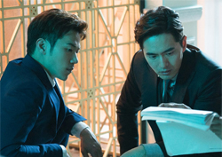 <굿바이 미스터 블랙> 이진욱&김강우, '촬영장 속 흔한 열정 미남들?'