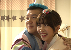 <우리 결혼했어요> 조세호-차오루, 김흥국 요구에 거침없는 애정행각