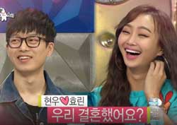 [라디오스타 리뷰] 국카스텐 하현우♡씨스타 효린, “<우결> 같이 하고 싶다!”