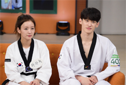 <마이 리틀 텔레비전> 이대훈&보미, '리우 스타와 에이핑크가 만나면? 태권도 커플!'