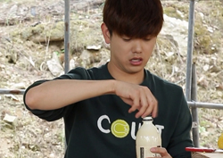 <우리 결혼했어요> 알밤막걸리에 홀딱! '볼빨간 에릭남' 포착!