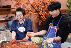 <마이 리틀 텔레비전> 돌아온 이혜정, 김장 레시피 공개 'B1A4 바로와 함께 해요'