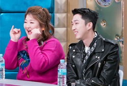 <라디오스타> 슬리피&이국주, 여기 <우결> 아니죠? '핑크빛 케미요정들!'