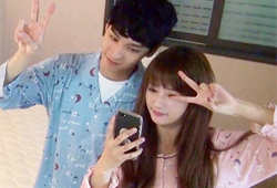 그들의 첫날밤은? <우리 결혼했어요> 최태준♡윤보미, '커플 잠옷 입고 찰칵!'