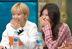 <라디오스타> 정연-사나, 스튜디오 밝힌 '러블리한 트둥이들'