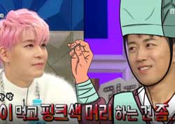 [라디오스타 리뷰] ‘프로일침러’ 젝키 장수원, 강성훈 ‘핑크색 머리’ 디스!