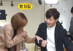 <불야성> 진구-정해인, 카리스마는 잠시 내려놓고~ '귀여운 메이킹 현장'