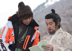 [포토] 여기는 촬영현장! <역적> 나만 보고 싶었는데! '웃음꽃 가득 케미'