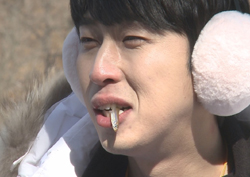 <우결> '빙어 문 남자' 슬리피, 이국주 위해 이렇게까지?