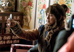 [포토] 여기는 촬영현장! <역적> 윤균상, '쉴 때도 귀여움으로 열일해'