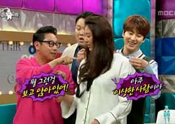 [라디오스타 리뷰] 정다래, 추성훈보다 살짝 좁은 ‘19인치 어깨’ 자랑!