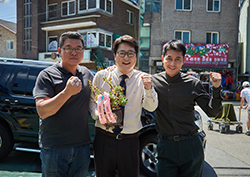 <강철비> 양우석 감독X정우성X곽도원, 4개월 간 대장정 마치고 크랭크업! 