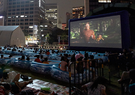 빗물영화제 개막작 <빅풋 주니어> 어른+어린이 관객에 '호응 폭발'