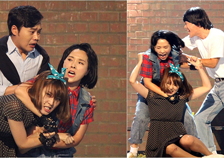 <개그콘서트> 신봉선, 불타는 질투심에 '남포동 불타는꼼장어'로 흑화!