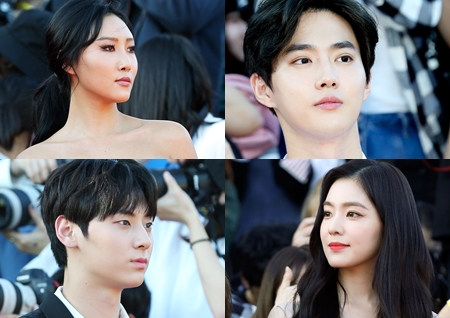 [B하인드] <소리바다어워즈> '그림체' 통통 튀는 비주얼 아이돌들