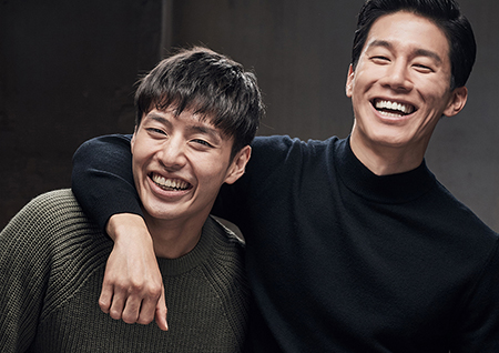 <기억의 밤> 강하늘-김무열, 서로를 향한 다정한 미소? 궁금증 높이는 스틸컷 공개