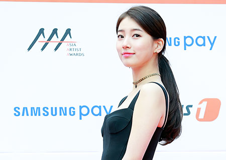 [포토] 'AAA' 수지, 블랙도 특별하게 소화하는 청순 매력
